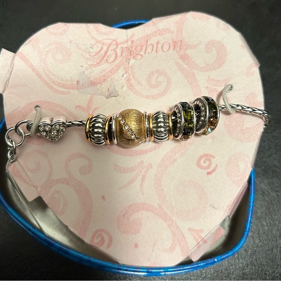 Brighton Heart Bracelet with slide charms - Picture 2 of 7